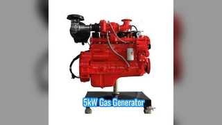 5 kW Gasgenerator 85–95 % Wirkungsgrad KGC80NS