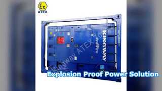 ATEX 80KVA Zonengenerator explosionsgeschützt