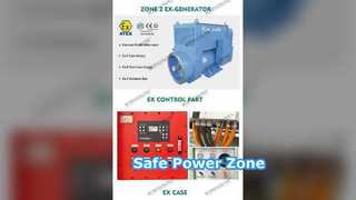 Explosionsgeschützter Dieselgenerator 00 kva ATEX-Zone