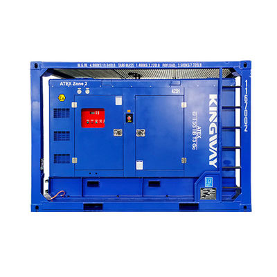186CFM 100Psi ATEX Zone 2 Ex-geschützter Sullair Kompressor mit DNV-Heberahmen