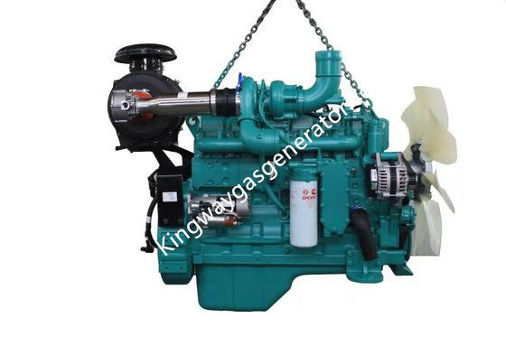 Stellte stille Cummins Erdgas-Maschine 200KW 250KVA Anschlag 4 ein