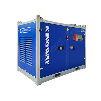 100 kVA Explosionssicherer Marine-Generator mit Motor, ATEX Zone 2 und DNV 2.7-1 Konform