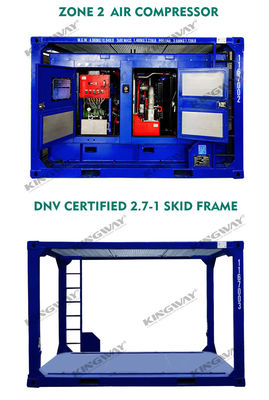 20FT DNV 2.7-1 Offshore-Container für Gas Ölfeld Plattform Heben Schieberollen Startsystem 24V Gleichstrom elektrischer Start