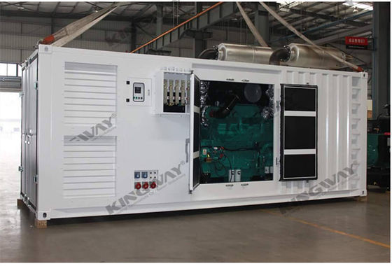 Super-Stille Dieselgenerator 400v 50hz 3 Phase 4 Drahtstromgenerator Set Dieselgenerator Schalldicht