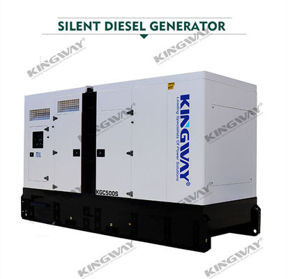 Super Silent Dachboden 400kw 500kva 400v 50hz 3 Phase 4 Draht Dieselgenerator gesetzt leise