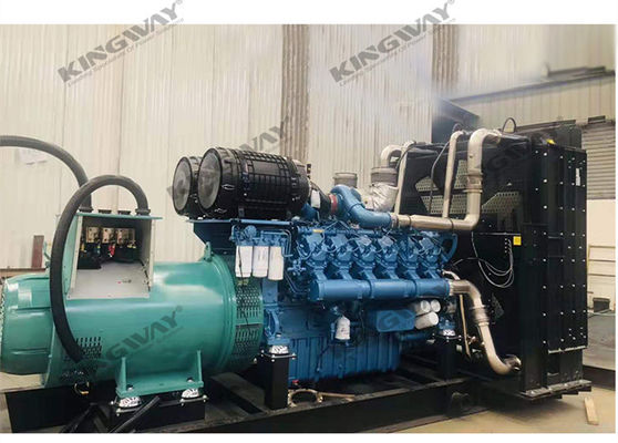 Super Silent Dachboden 625kva 500kw 400v 50hz 3 Phase 4 Drahtgenerator Dieselgenerator