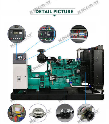 Super Silent Dachboden 400kw 500kva 400v 50hz 3 Phase 4 Draht Dieselgenerator gesetzt leise