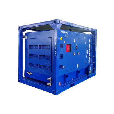 ATEX Zone 2 3 Phase Offshore Ölgasfeld Diesel 425CFM Explosionssicher Dieselbetriebener Luftkompressor für Plattform