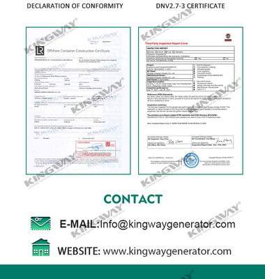 Versorgung 200kva 400v 50hz 3 Phase 4 Draht ex-proof Dieselmotor