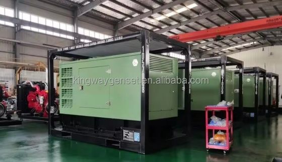 Dieselmotor DNV 2.7-1 Gleitrahmen ATEX-Zertifizierung 120kw 150kva Onshore Offshore Plattform Zone 2 Luftkompressor