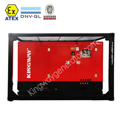 60 kva Atex Zone 2 IIB Temperatur T3 Dieselgenerator Alternator IP55 Explosionssicher mit DNV 2.7-1 Offshore Container