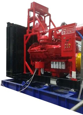 60 kva Atex Zone 2 IIB Temperatur T3 Dieselgenerator Alternator IP55 Explosionssicher mit DNV 2.7-1 Offshore Container