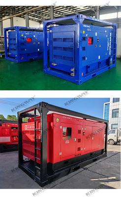 20 KVA Explosionssicherer Dieselgenerator der Zone II, montiert in DNV 2.7-1 für Offshore-Öl- und Gasfelder