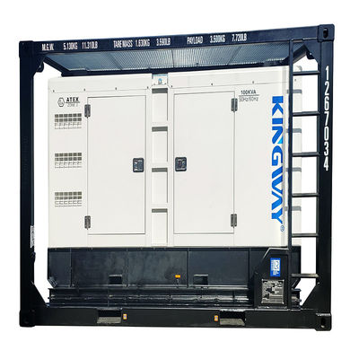 ATEX-Zertifizierung 3phase 200kw 250kva Zone2 Explosionssicherheit Dieselgenerator-Set DNVGL 2.7-1 Rutschrahmen-Plattform-Service-Motor