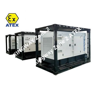 20 KVA ATEX Zone 2 ATEX Explosionssicherheitsgenerator für die Öl- und Gasindustrie mit DNV-Hofrahmen