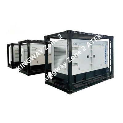20 KVA ATEX Zone 2 ATEX Explosionssicherheitsgenerator für die Öl- und Gasindustrie mit DNV-Hofrahmen