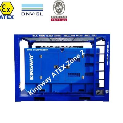 20 KVA ATEX Zone 2 ATEX Explosionssicherheitsgenerator für die Öl- und Gasindustrie mit DNV-Hofrahmen