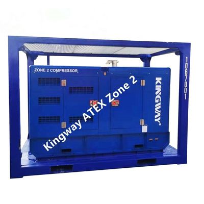 60 KVA Kingway ATEX Zertifizierte Zone 2 Ex-Proof Dieselgenerator Set mit DNV Standards Offshore Service Lifting Rahmen