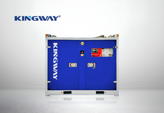200 kW ATEX Zone 2 Ex-Proof Diesel Generator System (T3), montiert in einem DNV 2.7-1 zertifizierten Offshore Lifting Crash Frame