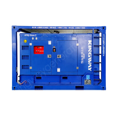185CFM 6,9 Bar Sprengsicherheit ATEX Zone 2 Dieselmotor Luftkompressor mit Hebewerk DNV2,7-1