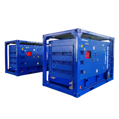 185CFM 6,9 Bar Sprengsicherheit ATEX Zone 2 Dieselmotor Luftkompressor mit Hebewerk DNV2,7-1