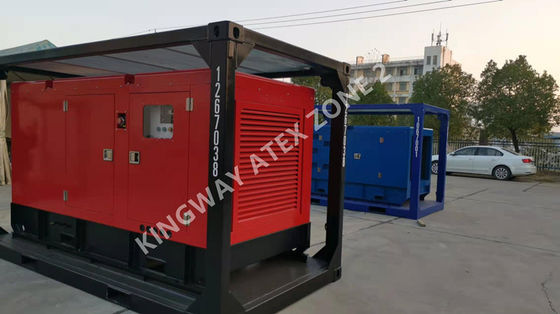 150KVA ATEX Zone 2 T3 Explosionsgeschützter Dieselgenerator mit DNV-Heberahmen