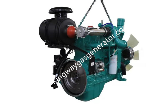 Stellte stille Cummins Erdgas-Maschine 200KW 250KVA Anschlag 4 ein
