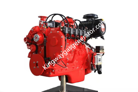 Stellte stille Cummins Erdgas-Maschine 200KW 250KVA Anschlag 4 ein