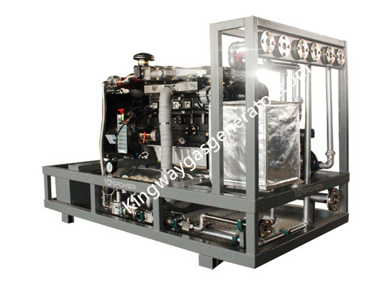 Gasmotor 100KW 125KVA Cummins mit Cogenerations-Hitze und Stromnetz