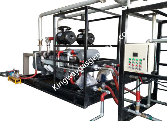 Kundengebundener Generator des Erdgas-650KW mit Cogenerations-Hitze und Energie CHP