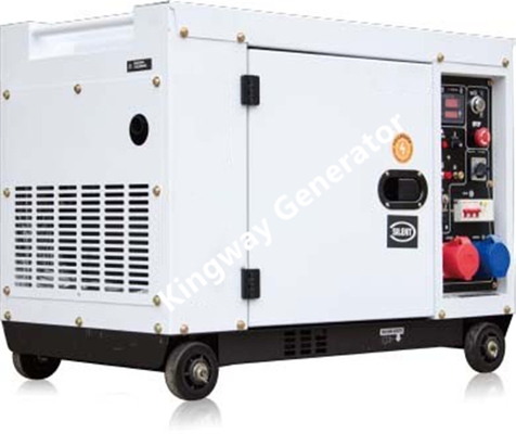 Mobiler stiller tragbarer Generator, Ersatzenergie des Dieselgenerator-6KW