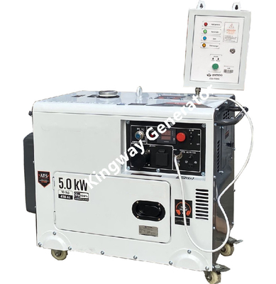 Stiller kleiner beweglicher Generator-Satz-Notstrom des Erdgas-10KW