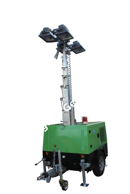 beweglicher Lichtmast-mechanisches Anheben 5.5m Höhen-200W LED