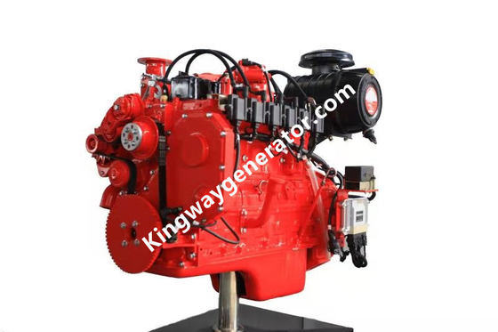 Stellte stille Cummins Erdgas-Maschine 200KW 250KVA Anschlag 4 ein