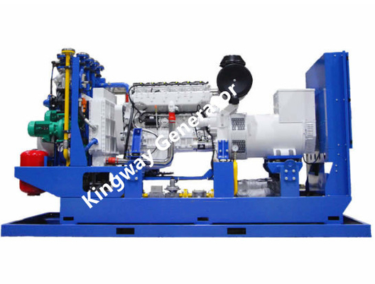 Gasmotor 100KW 125KVA Cummins mit Cogenerations-Hitze und Stromnetz