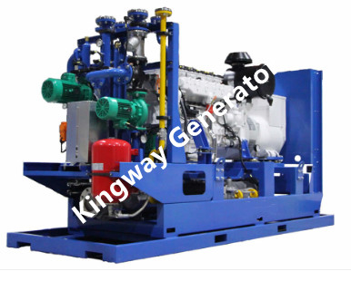 Gasmotor 100KW 125KVA Cummins mit Cogenerations-Hitze und Stromnetz