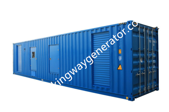 Maschinen-stiller Generator-Satz 1000KVA 800KW Jichai wassergekühlt