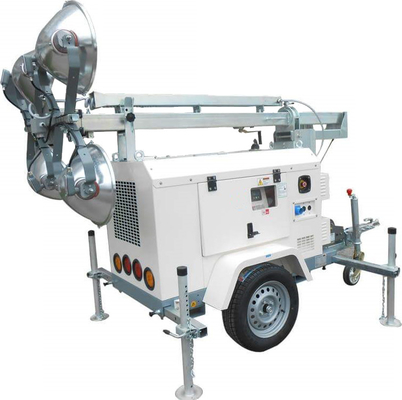 Beweglicher Diesellichtmast für das Bergbau des industriellen Ausrüstungs-Generators der Eignungs-4kw