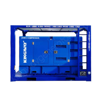 Kingway ATEX Zone 2 Sullair Luftkompressor 186CFM 100Psi für Offshore-Öl- und Gasfelder