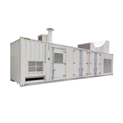 1MW 1000KW Gas-Genset-Container-Typ Optionales KWK-System Stille Erdgasgenerator-Set