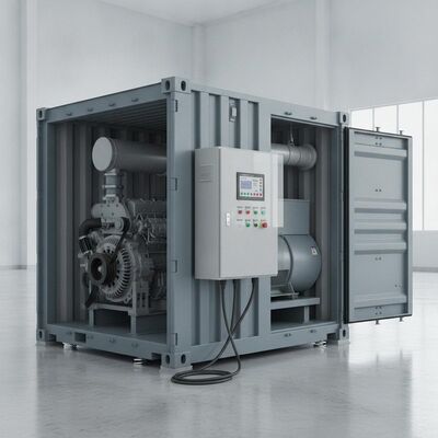 800kW 1000kVA 20ft ISO Container Marine Diesel Generator Set mit SmartGen ATS Controller