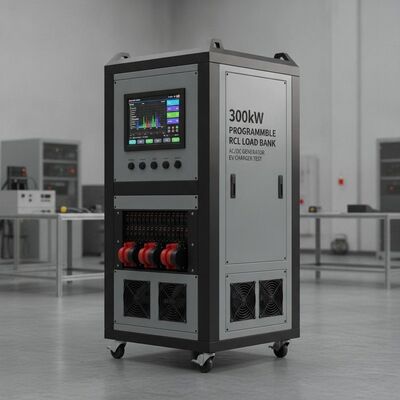 300kW Programmierbare RCL Resistive Induktive Kapazitätslastbank mit Touchscreen AC DC Generator EV-Ladegerät